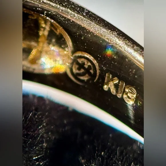 Art Deco 2.07 ctw Carrè Cut Diamond Ring in 18k yellow gold - Picture 9 of 17